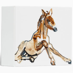 Classeur Poulain ocre