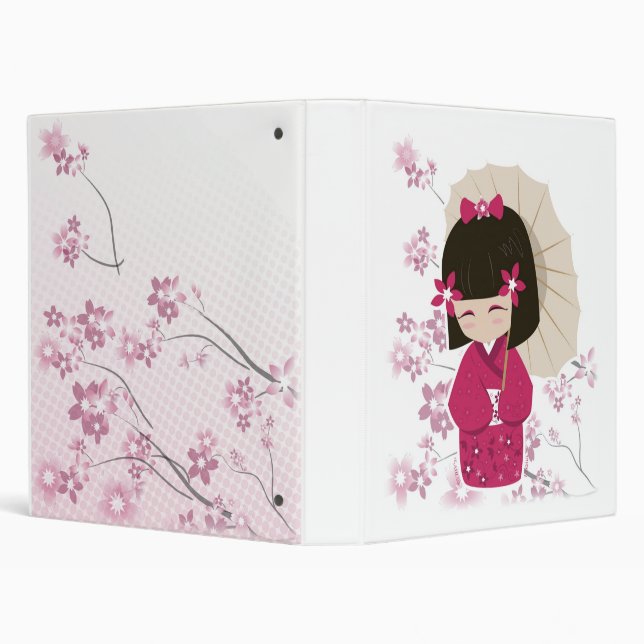 Classeur Poupée de Sakura Kokeshi (Arrière-plan)