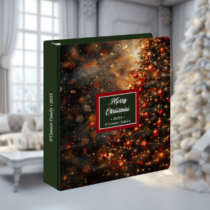 Classeur pour ornements de Noël Style Moderne Roug