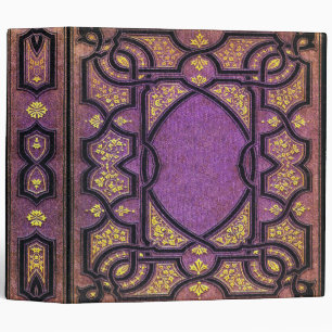 Classeur Pourpre de Falln et couverture de livre de vignes