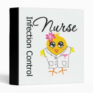 Classeur Poussin v2 d'infirmière de contrôle d'infection