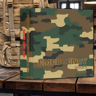 Classeur Préparation Camo Bugout