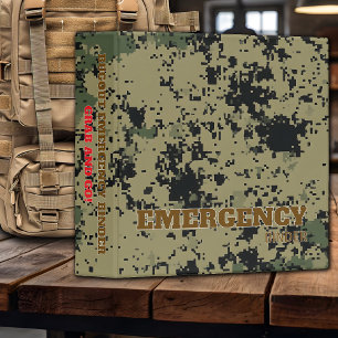 Classeur Préparation Camo Bugout