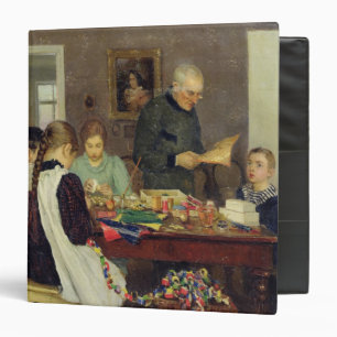 Classeur Préparation pour Noël, 1896