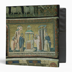 Classeur Présentation dans le temple, détail de l'histoir