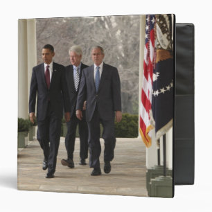 Classeur Président Barack Obama et anciens présidents