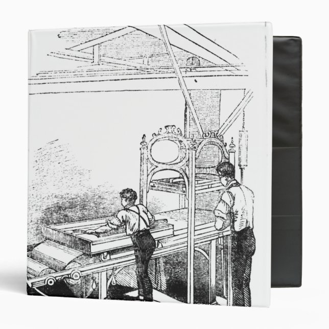 Classeur Presse-impression (Devant/Intérieur)