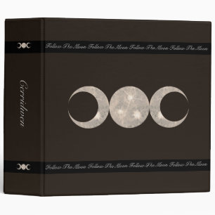 Classeur Prim Moon Design Book of Shadows Choose Backg. Col