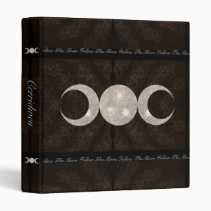Classeur Prim Moon Design Book of Shadows Sml.