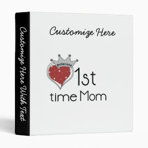 Classeur Princess Heart 1st Time Maman Dons