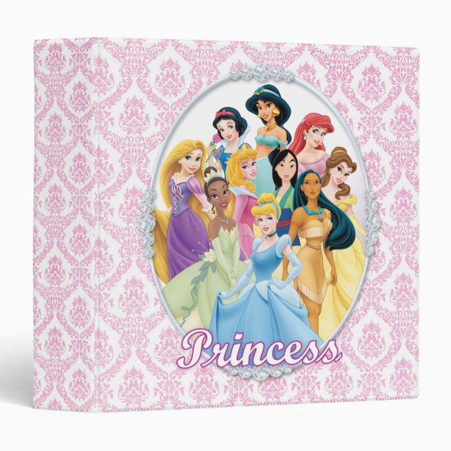 Classeur Princesse Disney | Cinderella Feature Centre (Devant/Côté)