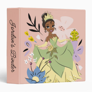 Classeur Princesse Disney   Tiana dans le jardin