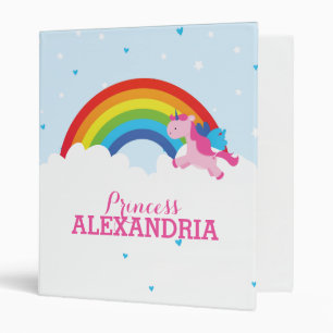 Classeur Princesse Unicorn