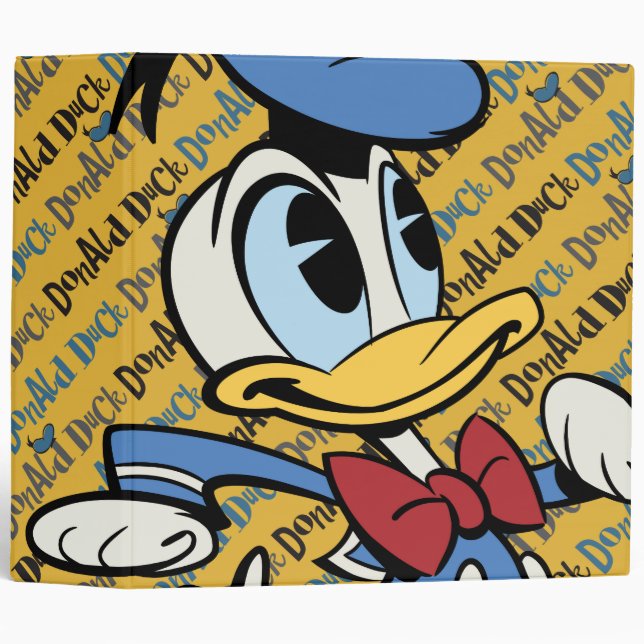 Classeur Principaux raccourcis Mickey | Donald Duck (Devant/Côté)