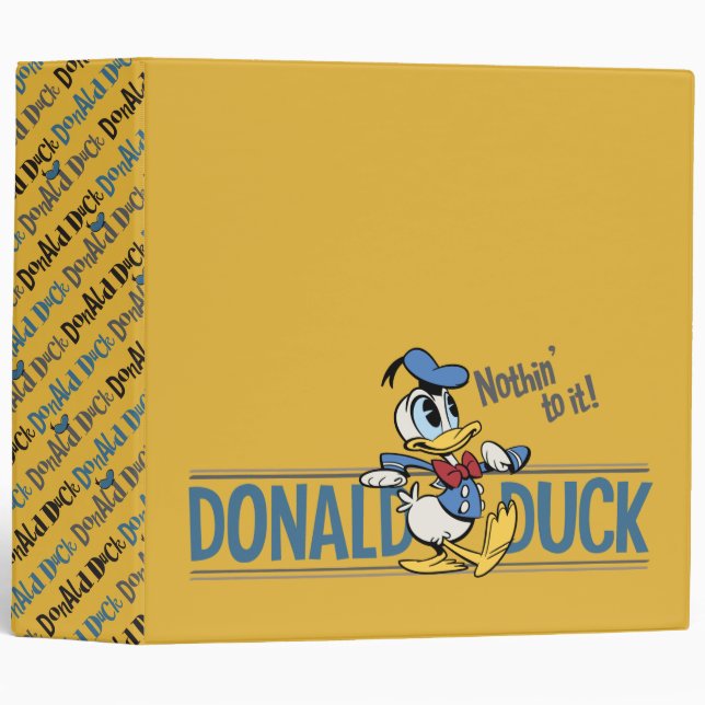 Classeur Principaux raccourcis Mickey | Donald Hot Shot (Devant/Côté)