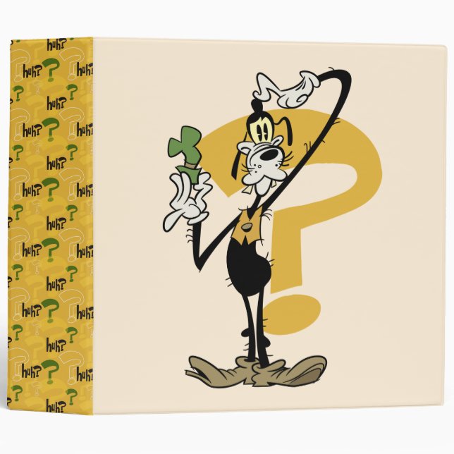 Classeur Principaux raccourcis Mickey | Marque d'interrogat (Devant/Côté)