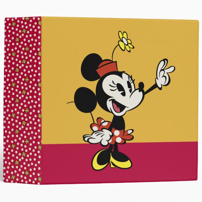 Classeur Principaux raccourcis Mickey | Minnie Hauteur (Devant/Côté)