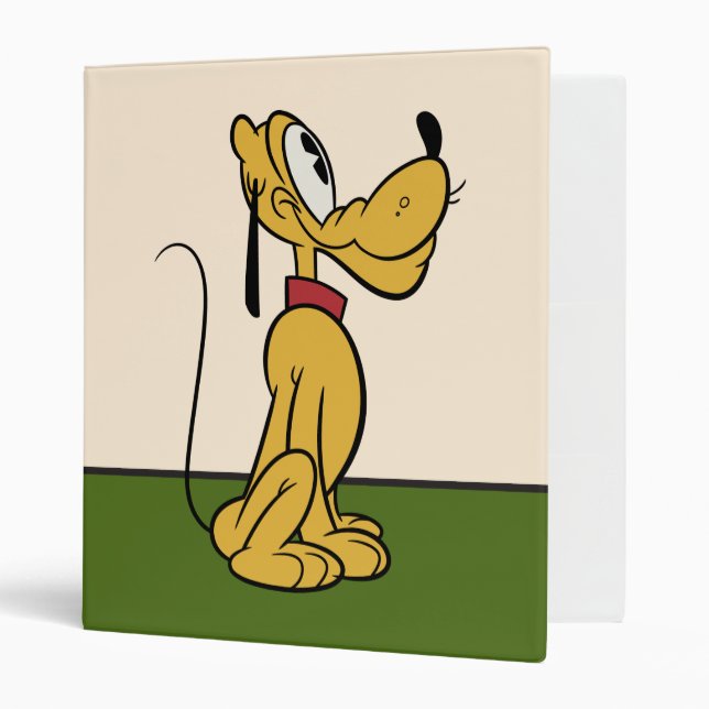 Classeur Principaux raccourcis Mickey | Profil côté Pluto (Devant/intérieur)