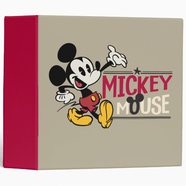 Classeur Principaux raccourcis Mickey | Strutting (Devant/Côté)