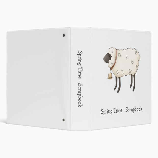 Classeur Printemps · Moutons (Arrière-plan)