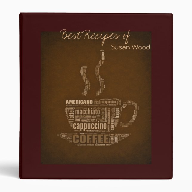 Classeur prisé de la recette des amants élégants (Devant)