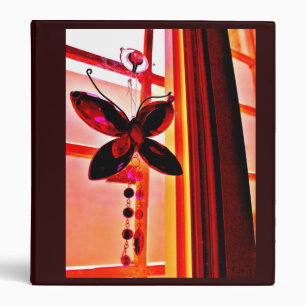Classeur Prisme de papillon rose