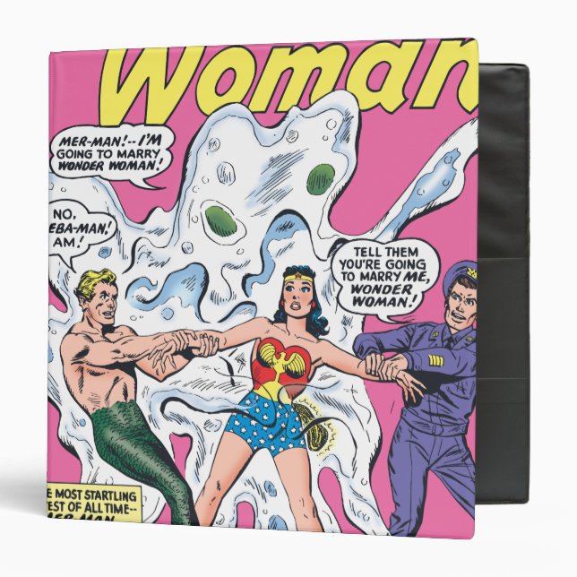 Classeur Prix de bataille Wonder Woman (Devant/Intérieur)