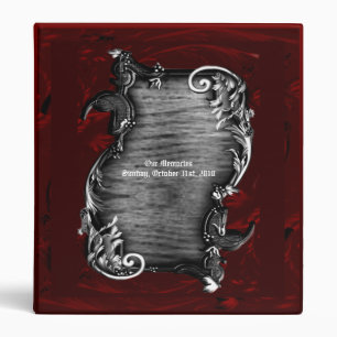Classeur Proclamation Vampire Mariage gothique
