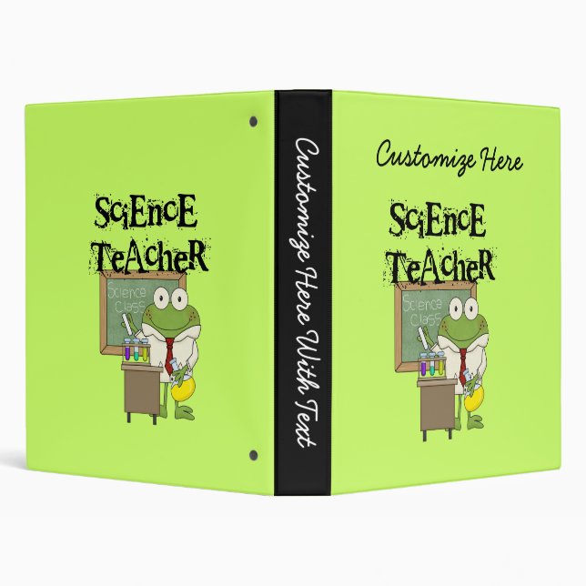 Classeur Professeur de Sciences de grenouille (Arrière-plan)