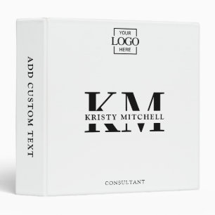 Classeur Professionnel Personnalisé avec Monogramm
