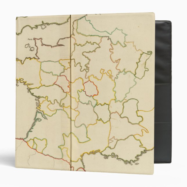 Classeur Provinces, France Plan (Devant/Intérieur)