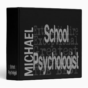 Classeur Psychologue scolaire Extraordinaire PERSONNALISÉ