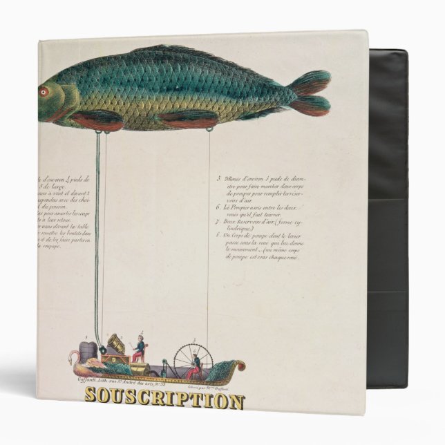 Classeur Publicité par affichage l'abonnement (Devant/Intérieur)