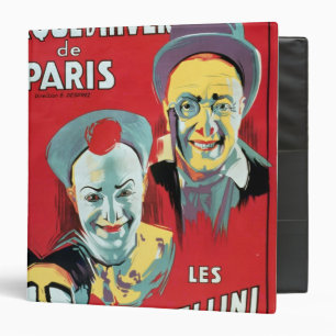 Classeur Publicité par affichage le 'd'Hiver De Paris de