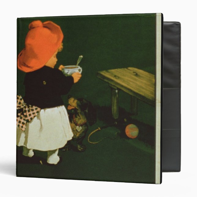 Classeur Publicité par affichage pour le 'malt Coffee de (Devant/Intérieur)