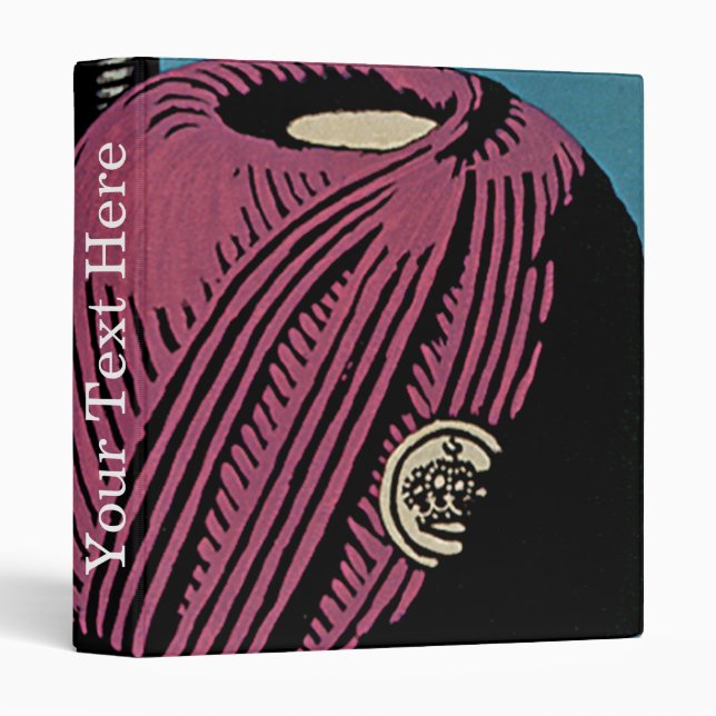 Classeur Publicité vintage pour fils Kronengard (Devant/Côté)