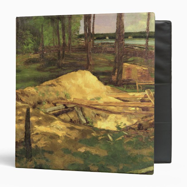 Classeur Puits de sciure, 1876 (Devant/Intérieur)