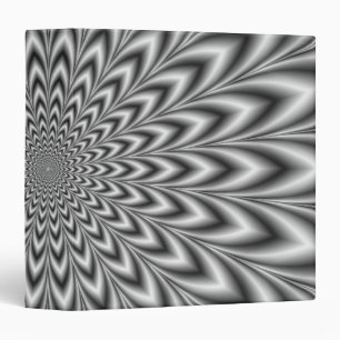 Classeur Pulse coupée en noir et blanc