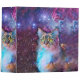 Purple cat en espace