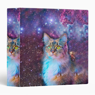 Classeur Purple cat en espace