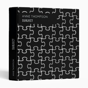 Classeur Puzzle noir