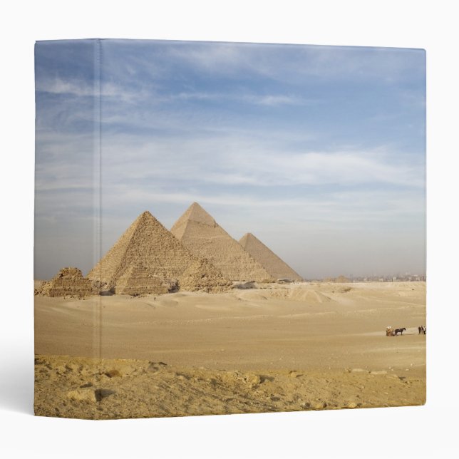Classeur Pyramides Le Caire, Egypte (Devant/Côté)