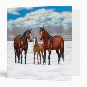 Classeur Quai de Bay Horses