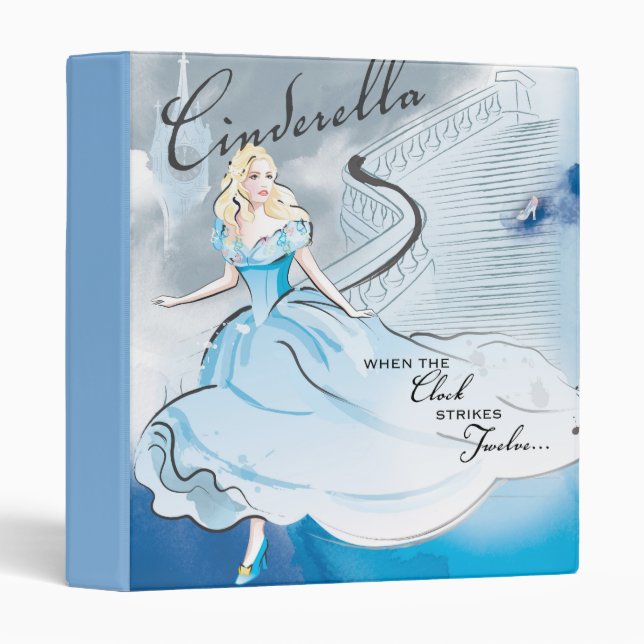 Classeur Quand L'Horloge Frappe Douze (Devant/Côté)