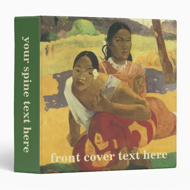Classeur Quand vous marierez-vous ? par Paul Gauguin, Art V (Devant/Côté)
