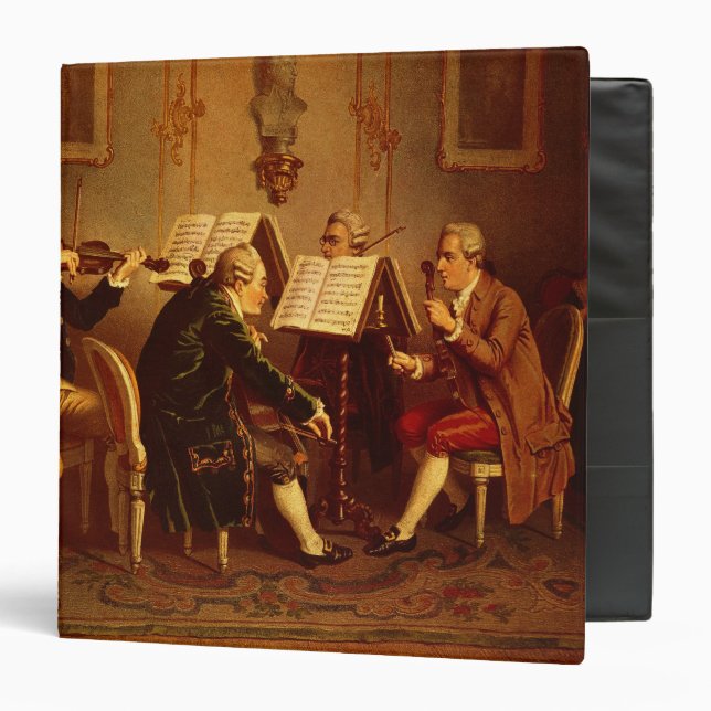 Classeur Quartet de ficelle (Devant/Intérieur)