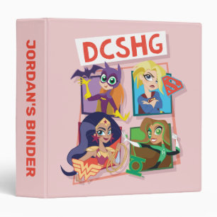 Classeur Quartet Filles DC Super Hero