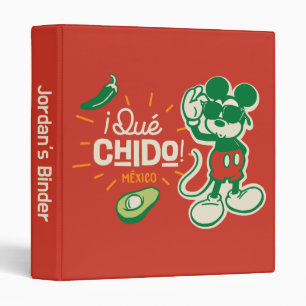 Classeur ¡Qué chido! "Tellement cool" Mickey Mouse