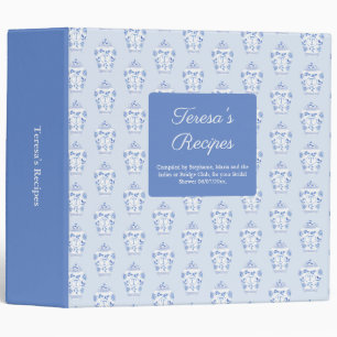 Classeur Quelque chose de Fête des mariées bleue Recette