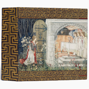 Classeur Quête du Saint Graal, Vision des Anges à Perceval